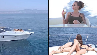 Ginebra Bellucci, Isizzu & Marilyn Crystal Have The Best Lesbian Sex On A Boat - A GIRL KNOWS
