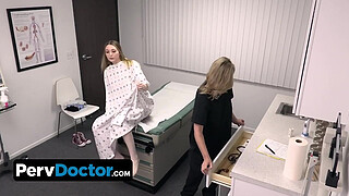 Gorgeous Teen Ailee Anne Threesome With Her Perv Doctor and Assistant