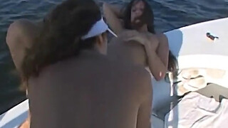Pussy Loving Babes On A Boat - Alissa Ashley, Tyler & Matt