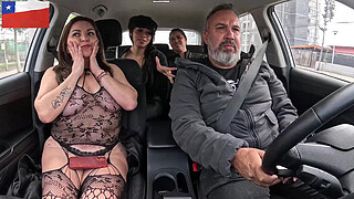 Sex on the streets of Santiago de Chile with the Milf - Lourdes La Diosa Milf