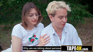 Two Couples Swing Partners on a Hike to Share Rimming and Anal Experience