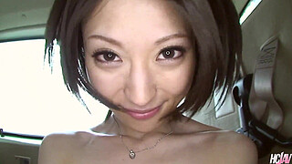 Hot Japanese Babe Mizuki Has Her Pussy Filled with Dick and Cum