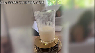 You can smell a big cup of cum, as I fuck your open booty