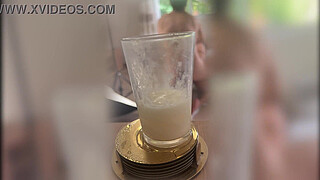 You can smell a big cup of cum, as I fuck your open booty