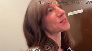 I followed my fan Antoine to the public parking lot so he could fuck me wildly