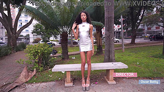 1.90m Japanese-Brazilian, OB Honey picked at the park by huge a monster's penis guy then gets gangbang (DAP, Anal, 5on1, Blasian, Huge gapes, gangbang, BBC) OB563