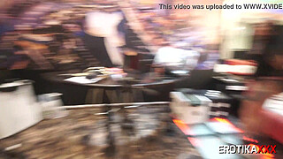 Dark Hot has anal sex with porn director