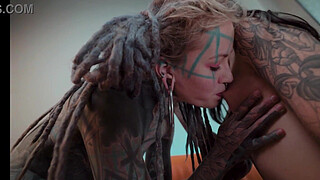 Alternative TEEN gets ANAL fucked and has ORGASM on big toys