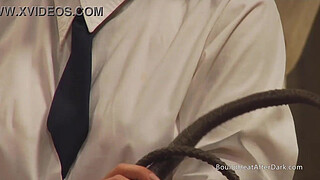 Sensual Big Butt Lesbian Submissive Whipped By Dominant Mistress