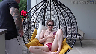 You're fucking my Stepmom, so you can't fuck me! But you can rub your huge shaft against my pussy and fuck my mouth!