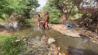 Curvy Brown skinned Ebony Ready to be devored at the Stream