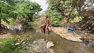 Curvy Brown skinned Ebony Ready to be devored at the Stream