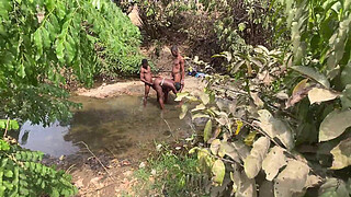 Curvy Brown skinned Ebony Ready to be devored at the Stream