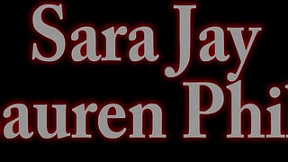 Getting Licked By Redhead Lauren Phillips! Sara Jay Gets Off!