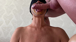 Milf pumpkin oral creampie cumshot