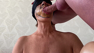 Milf pumpkin oral creampie cumshot