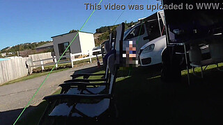 Kiwi trashy MILF made to walk in see through clothes at the beach before being creampie fucked in plain view. Trailer