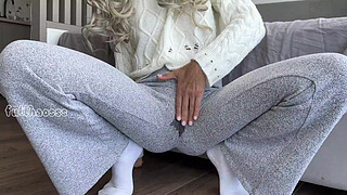 Big squirt orgasm Japanese teen lost challenge try not to cum