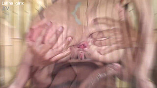 DOU Lesbian. Maria vs Breiny. Latina. full anal destruction. orgy.