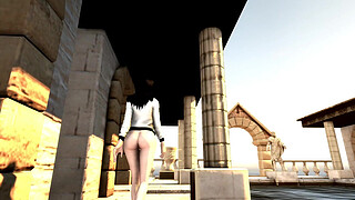 Hinata Hyuga banged by Raikage in shoes