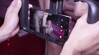 BTS, hot blonde and brunette get fucked in a Swinger Club. Full video on my Red Page.