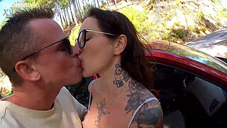 Public Anal fucking in nature!