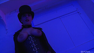 Liza Del Sierra toying with her submissive boy Danny D!