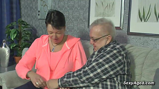 A stunning German amateur mature wife Nicole S in her late fourties and her older husband Willi enjoying in pussy play and blowjob and hardcore sex