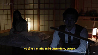 My brother-in-law revealed our secret (Subtitled) Suzu Honjou