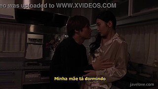 My brother-in-law revealed our secret (Subtitled) Suzu Honjou