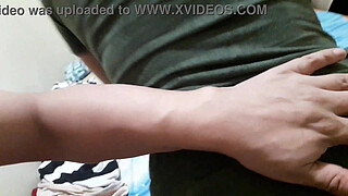 My greedy little dog tells me to stop recording so I can fuck her properly.