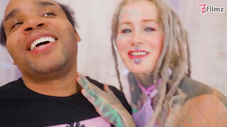 Tattooed babe BBC ANAL fuck - deepthroat, ATM facial cumshot