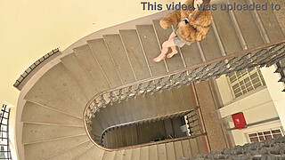 Brunette Hottie Miami Solves Robbery With A Steamy DP Threeway GP3285