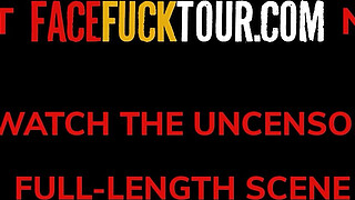 Amateur Latina Teens Take Turns Gagging On American Big Penis