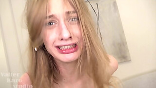 NEW! Sasha Paige Takes Big Penis in Booty - Anal Orgasm - Anal Gape