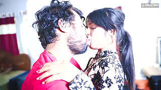 Desi Indian Young 18 Virgin Step Daughter Fucked Hard by Step Daddy when his wife not at Home ( Hindi Audio )