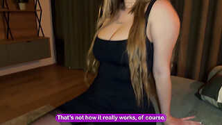 Poor Student Babe... She Believed That it's just a gift