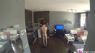 Cuban assistant offers full service. Cuban Lisa Black pleases Jordi the Shaft Boy at FAKings