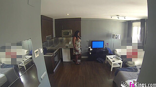 Cuban assistant offers full service. Cuban Lisa Black pleases Jordi the Shaft Boy at FAKings