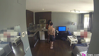 Cuban assistant offers full service. Cuban Lisa Black pleases Jordi the Shaft Boy at FAKings