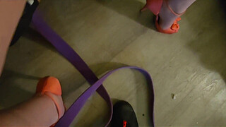 Candid conversation: Fat pussy upskirt with BBW hot wife Candid Sandra as she shows off her chubby curves & gets her puffy vagina licked & sucked on till she reaches full orgasm in this homemade amateur vid