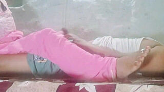 Slim sexy babe cleaning the house and fucked hard by the house owner