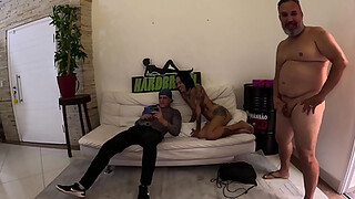 Queen Kimi has fun between recording breaks