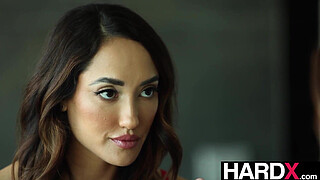 Chloe Amour Seduces Big Cocked BF wt Big Tits & Sensual Game