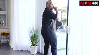 MILF With Bolt-Ons Drains BBC With Her Pussy