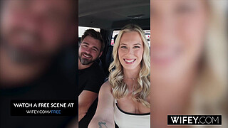 WIFEY BBC Hungry Blonde Country Hotwife Gets Dicked Down Hard In Front Of Hubby