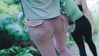 ModelMedia Asia - Hiking in the mountains and meeting sexy milf and having wild sex right away