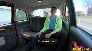 OMG 1<censored> old guy nearly spunks in his OWN MOUTH - Female Fake Taxi