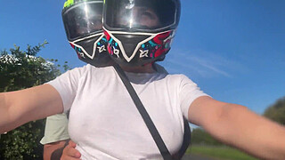 I Picked Up A Didi Client Without A Bra And He Noticed My Big Tits