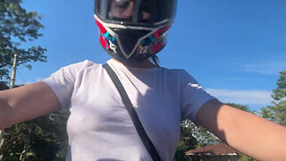 I Picked Up A Didi Client Without A Bra And He Noticed My Big Tits